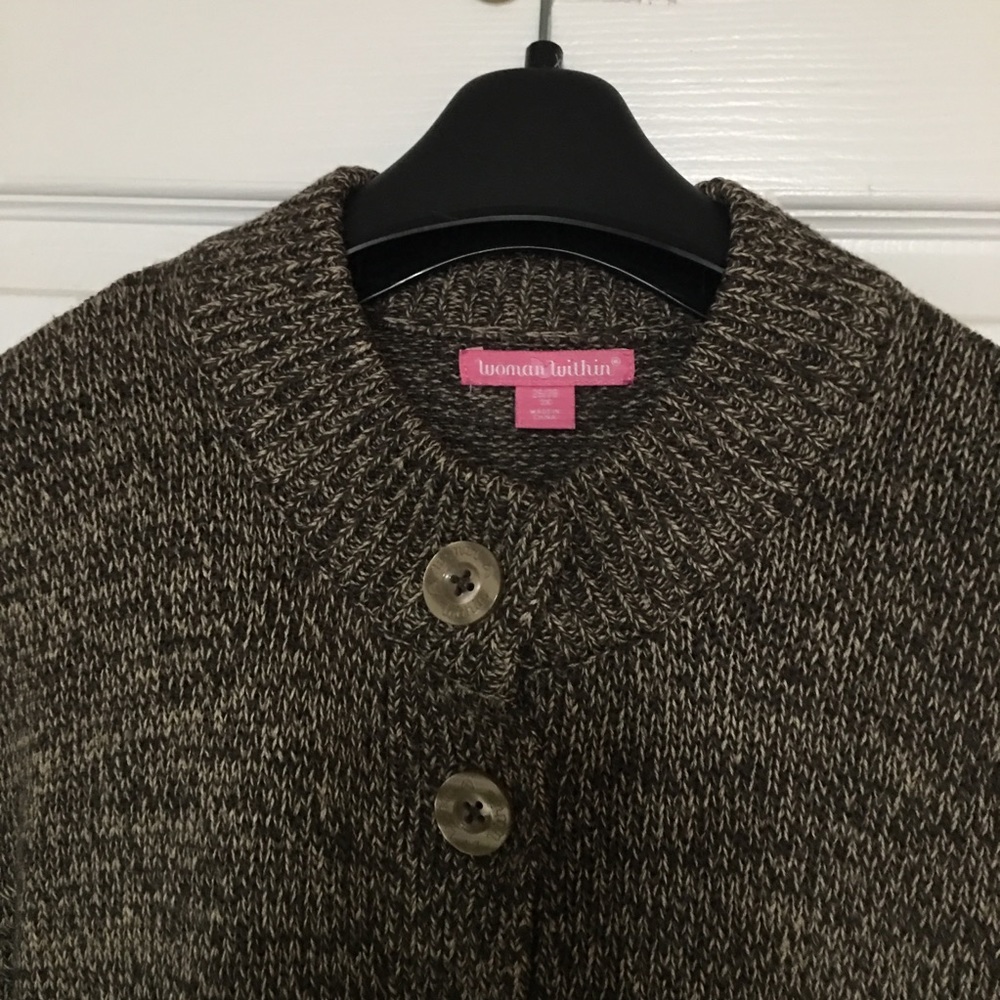 Woman Within long sweater. Size 2xl.